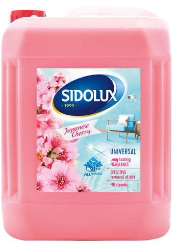 Sidolux Soda Power universal čistič 5l Japonská třešeň/růžový